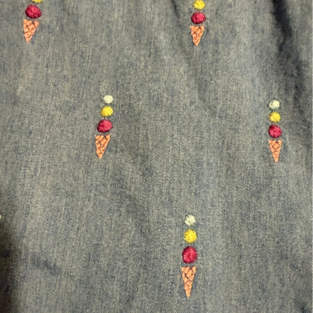 Gymboree Blue Denim with Ice Cream Cone Detail